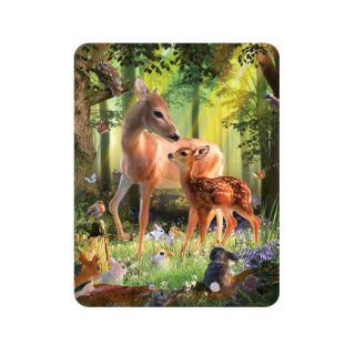 Obrázek z Magnet 3D 7x9cm - laň s mládětem (25) 